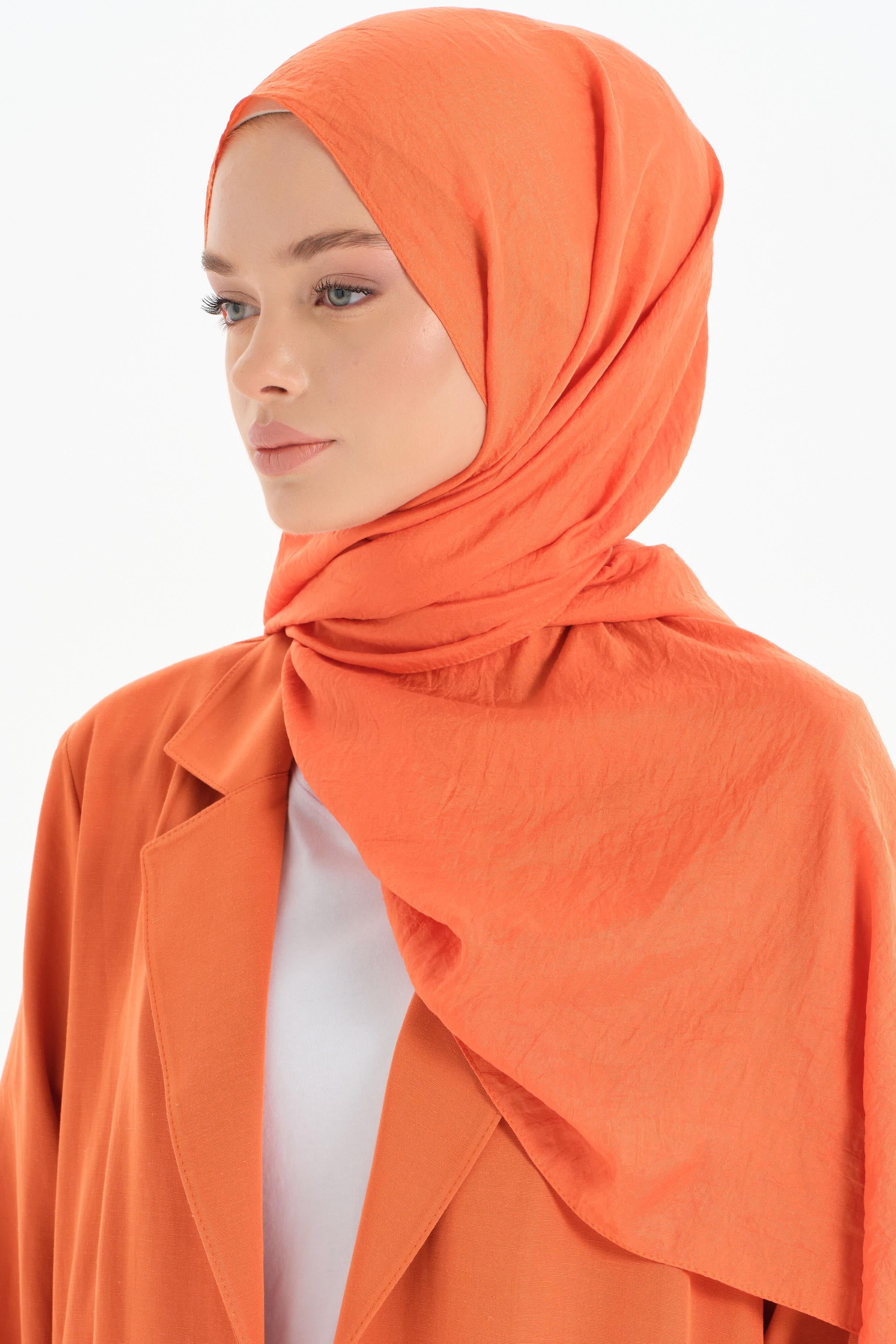 Châle Crash - Rouge-brique - Image 3