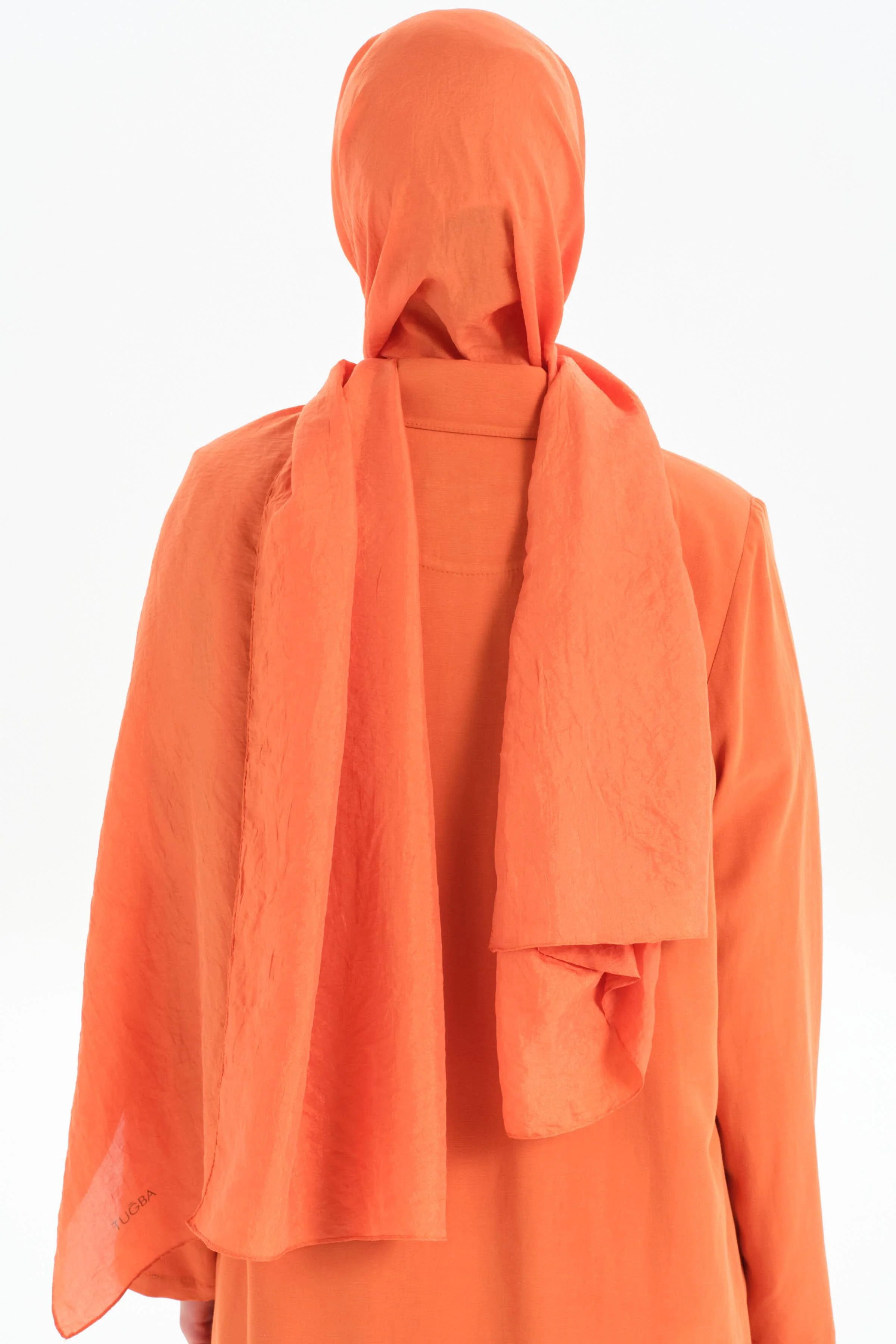 Châle Crash - Rouge-brique - Image 4