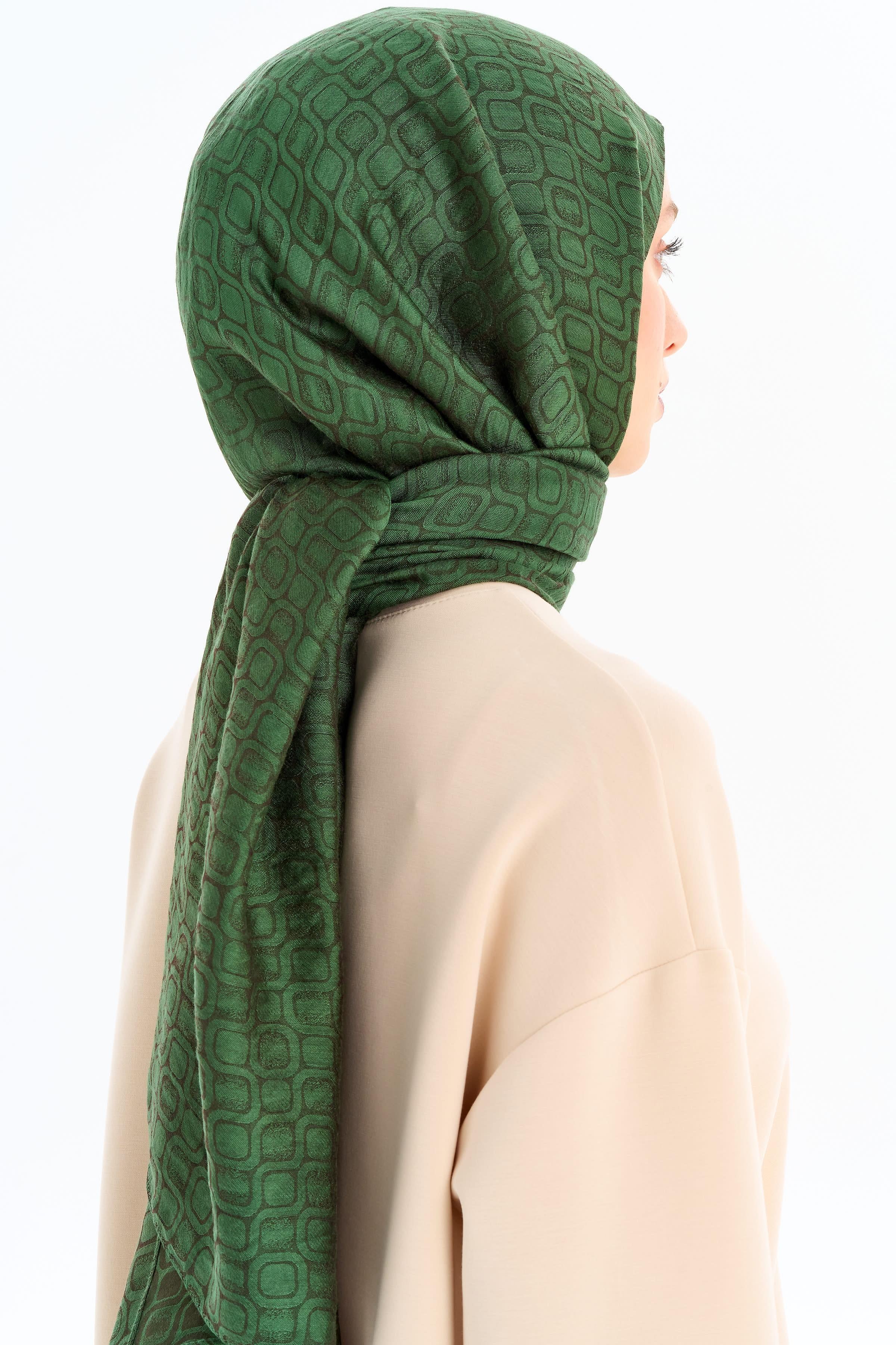 Châle élégant - Kaki - Image 3