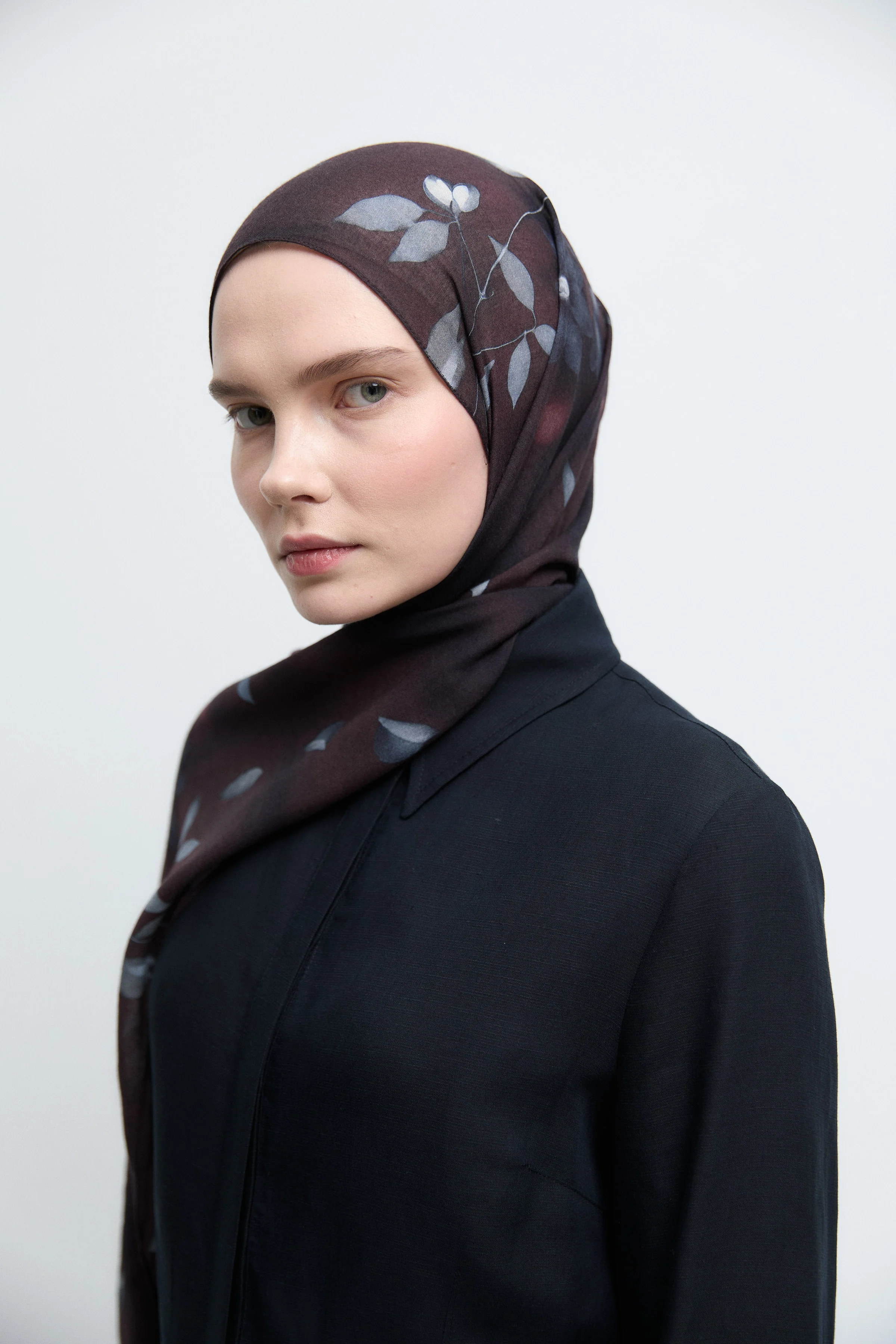 Châle Naturel Nisa - Bordeaux - Image 4