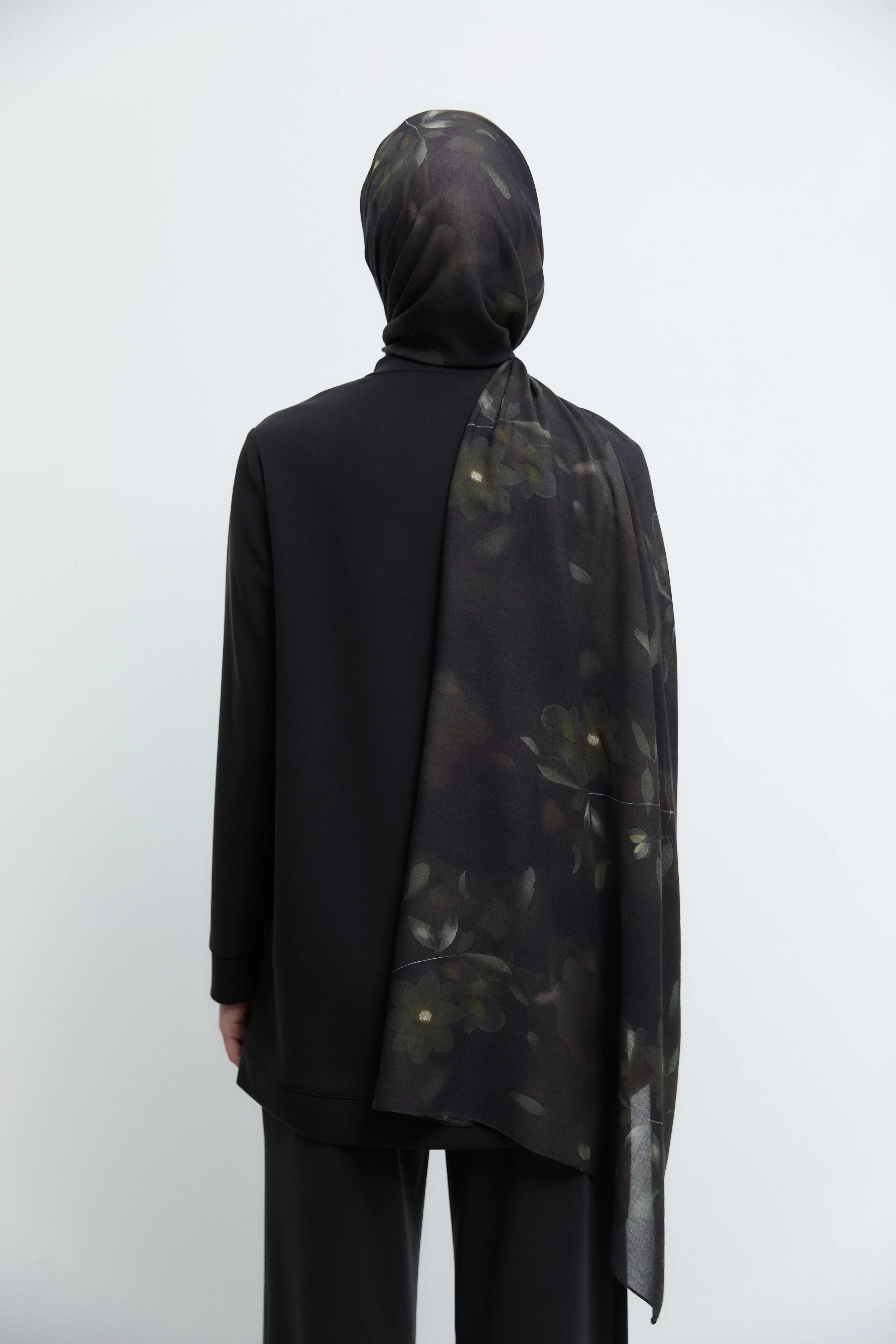 Châle Naturel Nisa - Café - Image 5