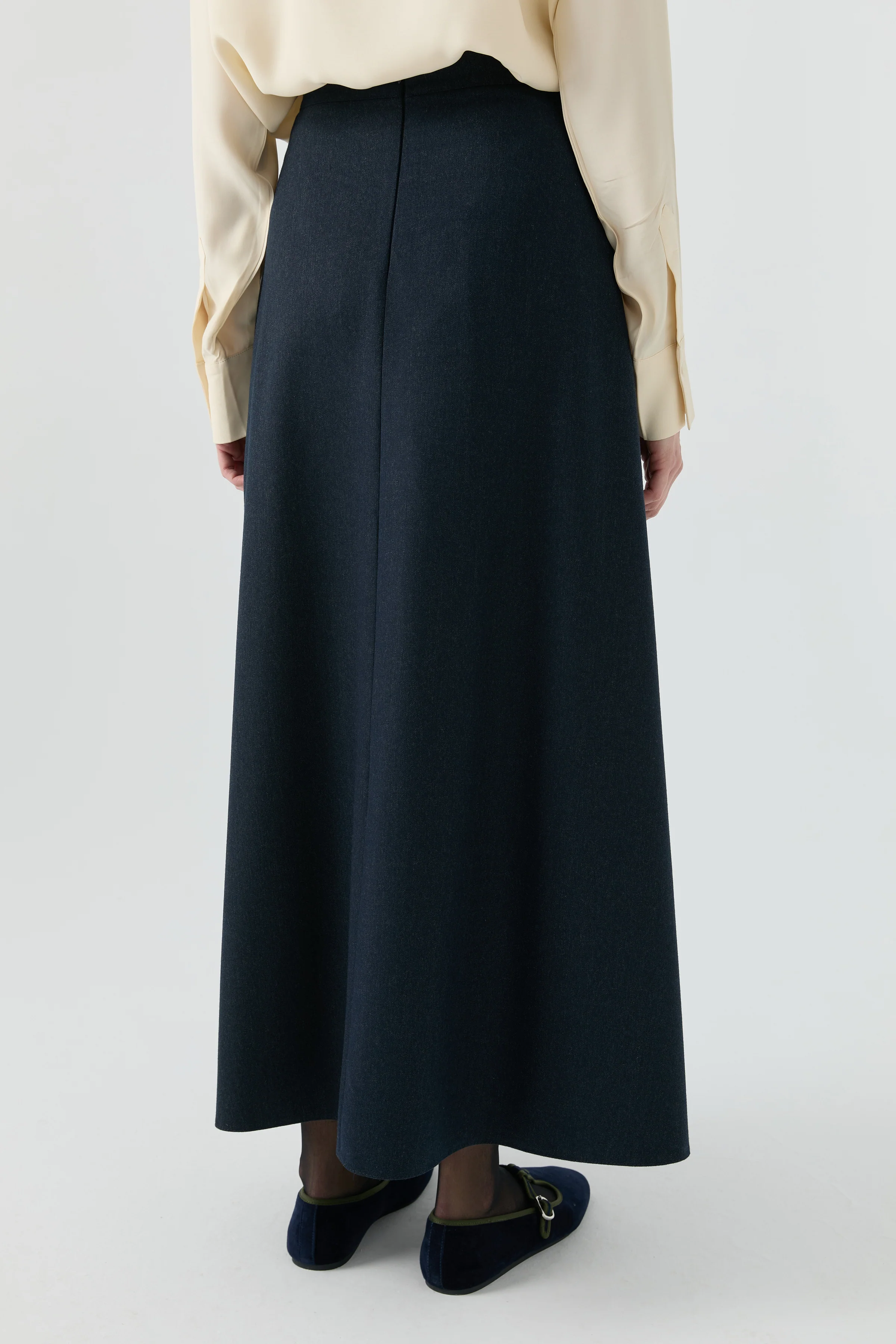 Jupe évasée - Blue marine - Image 5