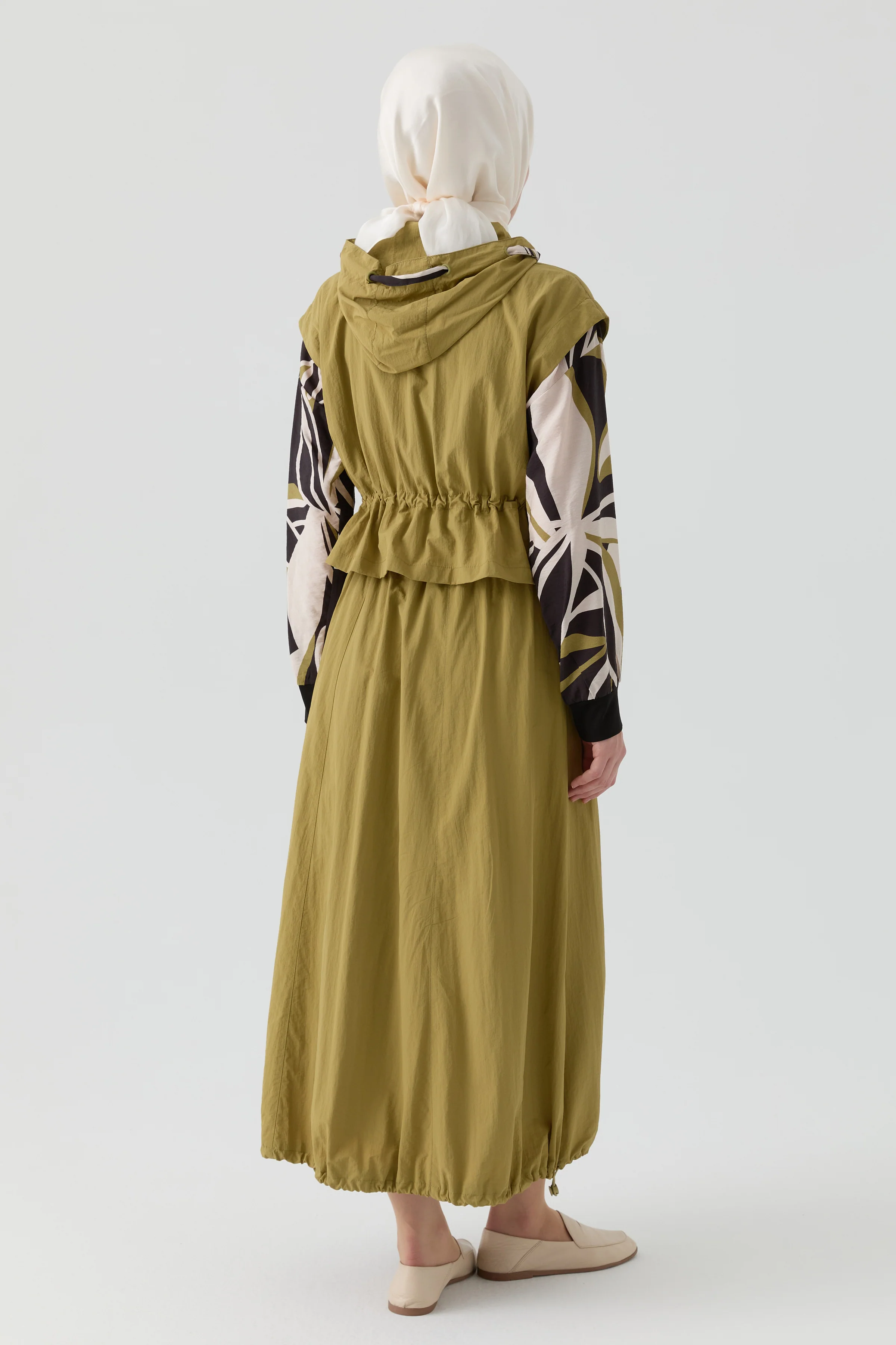 Jupe parachute ballon - Olive - Image 5