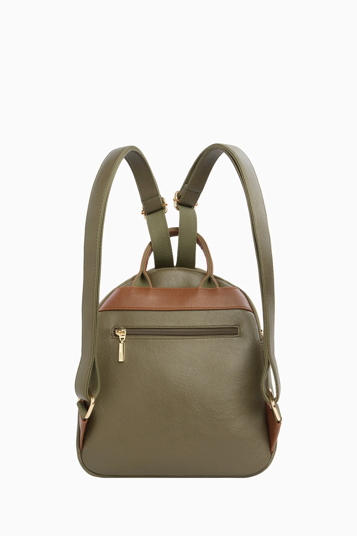 Sac à dos à poignées - Vert - Image 3