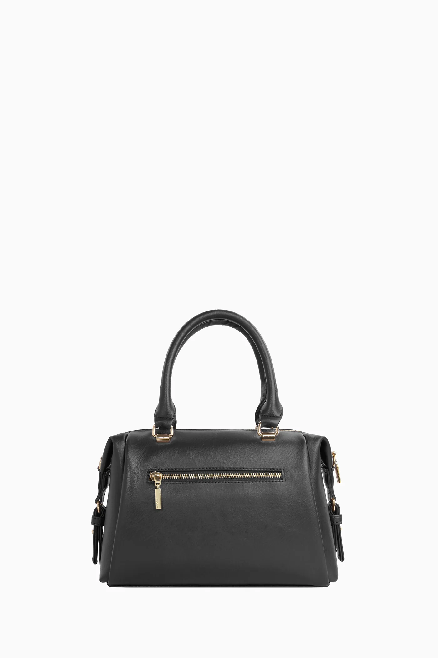 Sac à fermeture éclair à l'arrière - Noir - Image 5